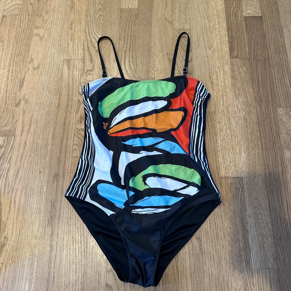 Colorful Abstract Women's One Piece Swimsuit
